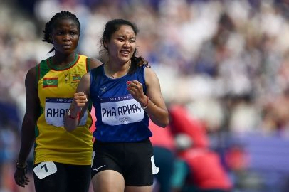 عداءة موريتانيا محبطة من مشوارها في الأولمبياد