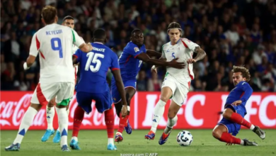 إيطاليا تقسو على فرنسا بثلاثية في حديقة الأمراء