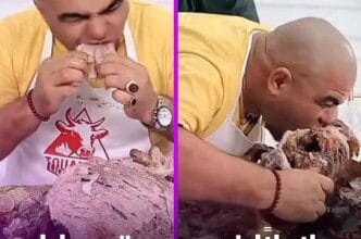 جزائري يلتهم خروفا يزن 15 كغ خلال نصف ساعة فقط!