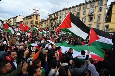 تظاهرات حاشدة في مدن وعواصم عالمية تنديدا بالعدوان الصهيوني على قطاع غزة ولبنان